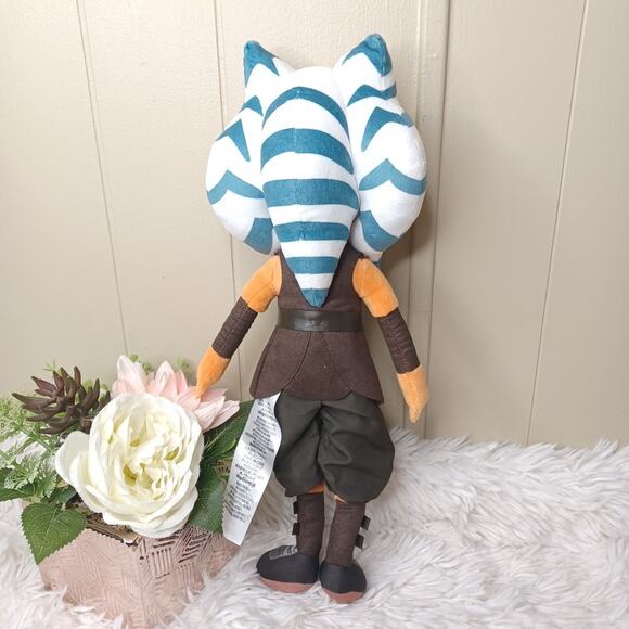 Disney Parks Star Wars Ahsoka Tano 16” Plush Doll Jedi - Picture 3 of 5